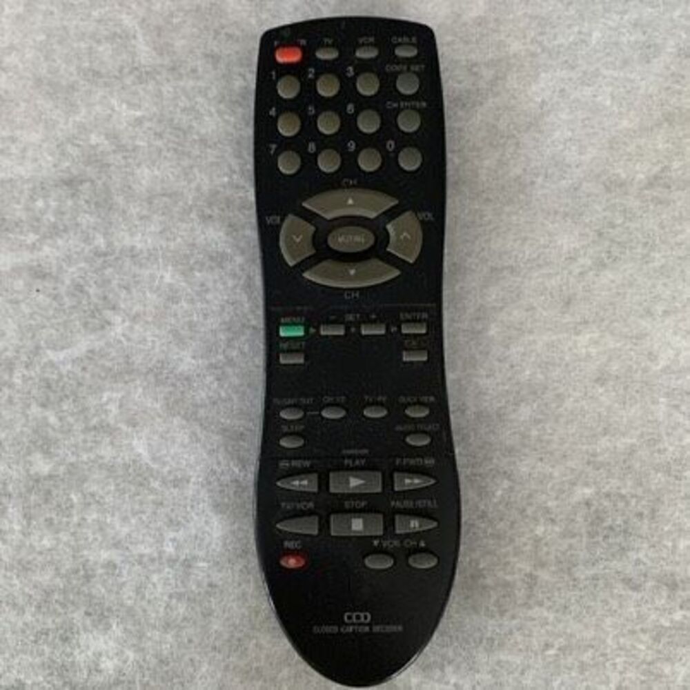 CCD Closed Caption Decoder Remote Control *Tested*